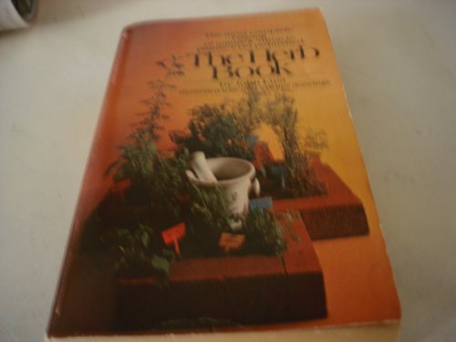 Imagen de archivo de The herb book a la venta por ThriftBooks-Atlanta