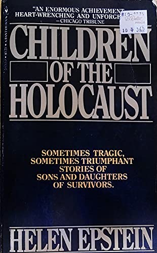 Stock image for Chidlren of the Holocaust for sale by Better World Books