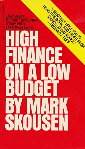 Imagen de archivo de High Finance on Low Budget a la venta por Better World Books