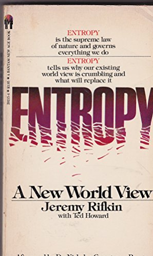 Beispielbild fr Entropy : A New World View zum Verkauf von Better World Books