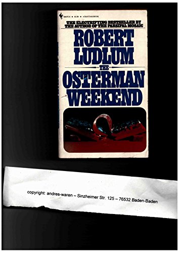 Imagen de archivo de The Osterman Weekend a la venta por Better World Books