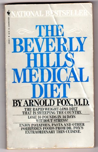 Stock image for The Beverly Hills Medical Diet for sale by Wonder Book