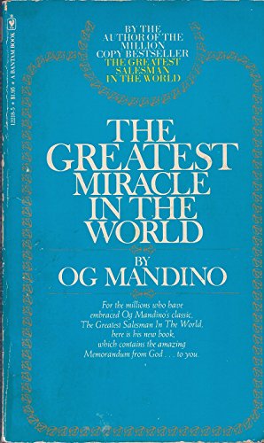 Imagen de archivo de The Greatest Miracle in the World a la venta por Better World Books
