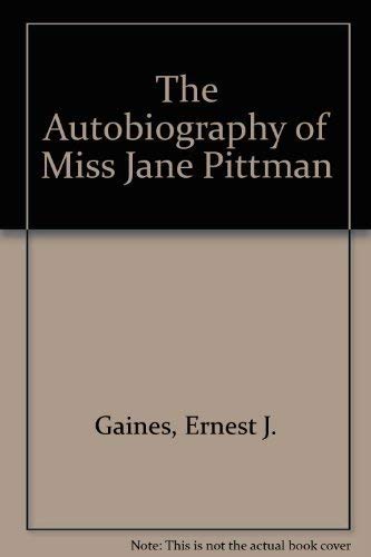 Stock image for The Autobiography of Miss Jane Pittman for sale by Burm Booksellers