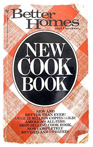 Beispielbild fr Better Homes & Gardens New Cookbook (Red Checkered Cover) zum Verkauf von BooksRun