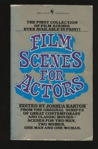 Stock image for Film Scenes for Actors for sale by Books of the Smoky Mountains