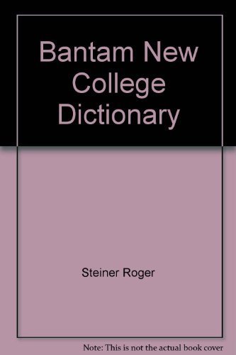 Stock image for Bantam New College Dictionary for sale by Better World Books