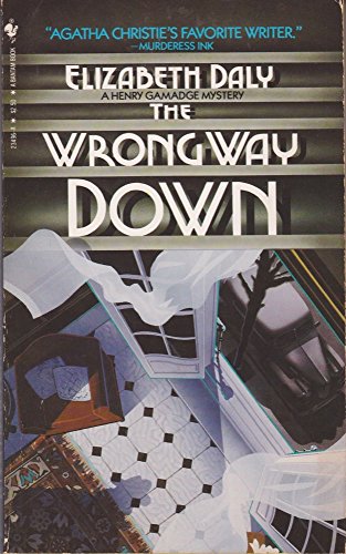 Beispielbild fr The Wrong Way Down (A Henry Gamadge Mystery) zum Verkauf von Better World Books