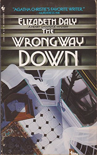 Imagen de archivo de The Wrong Way Down (A Henry Gamadge Mystery) a la venta por Better World Books