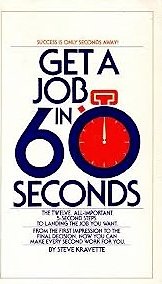 9780553235685: Get a Job in Sixty Seconds