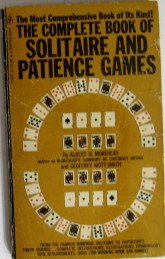 9780553240658: The complete book of solitaire and patience games