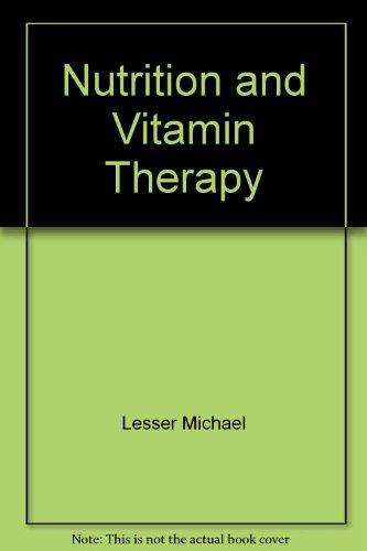 9780553240856: Nutrition and Vitamin Therapy