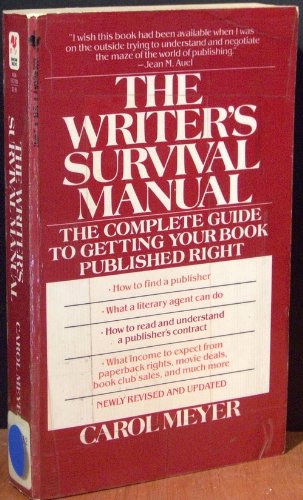 Imagen de archivo de Writer's Survival Manual a la venta por Better World Books