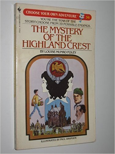 Stock image for The Mystery of the Highland Crest (Choose Your Own Adventure 34) for sale by MusicMagpie