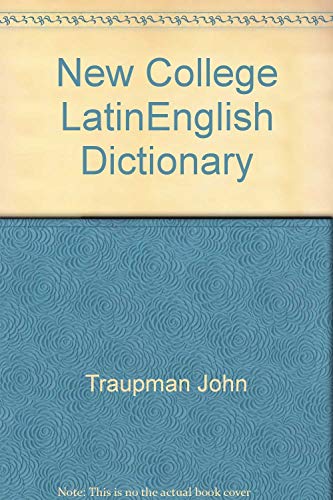New College Latin And English Dictionary 109