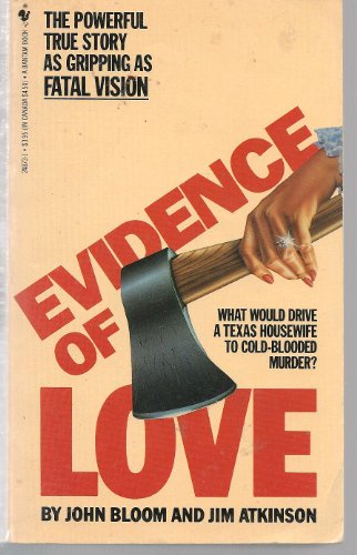 Imagen de archivo de Evidence of Love a la venta por Books Unplugged