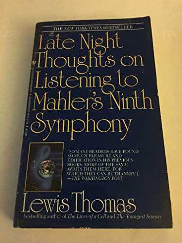 9780553249439: Late Night Thoughts on Listening to Mahler's Ninth Symphony