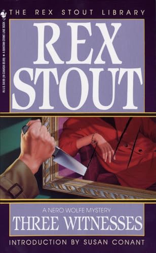 Imagen de archivo de THREE WITNESSES - A Nero Wolfe Mystery - The Rex Stout Library a la venta por HPB-Ruby