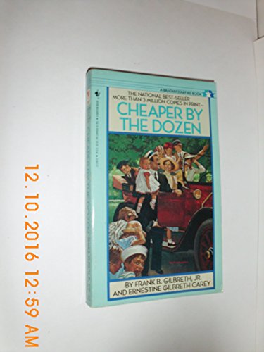 Stock image for Cheaper by the Dozen for sale by HPB Inc.