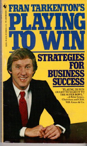 Playing to Win (9780553250794) by Fran Tarkenton