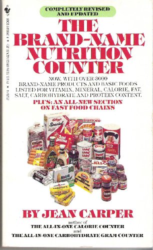 9780553252675: The Brand-Name Nutrition Counter