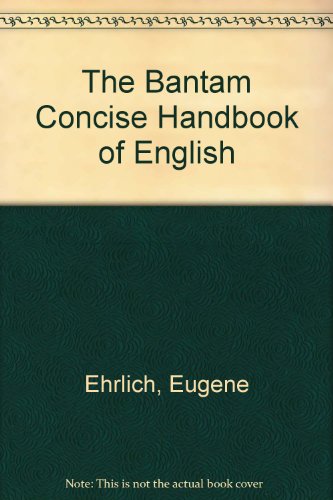 Stock image for The Bantam Concise Handbook of English for sale by Better World Books