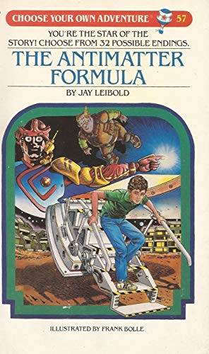 Stock image for The Antimatter Formula (Choose Your Own Adventure, No 57) for sale by Hafa Adai Books