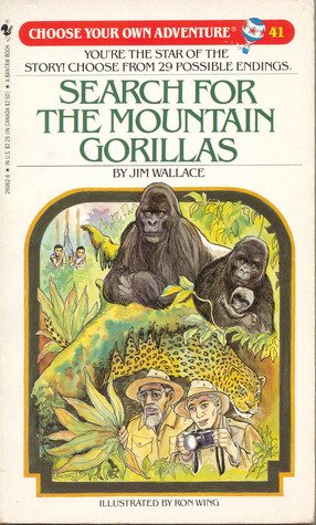 Beispielbild fr Search for the Mountain Gorillas (Choose Your Own Adventure #41) zum Verkauf von POQUETTE'S BOOKS