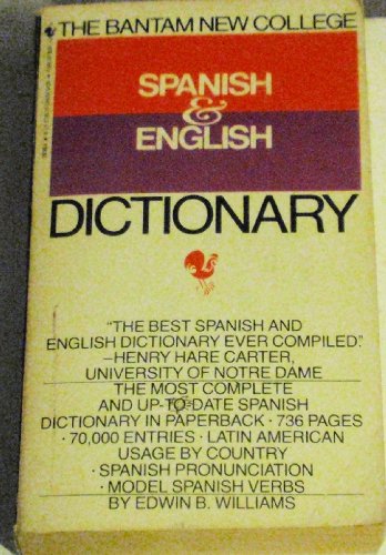 9780553260885: Title: The Bantam New College Spanish English Dictionary