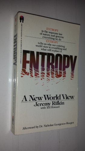Beispielbild fr Entropy zum Verkauf von Better World Books