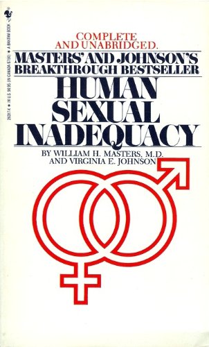 Beispielbild fr Human Sexual Inadequacy zum Verkauf von Better World Books