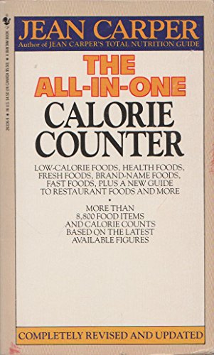 9780553263268: All-in-one Calorie Counter