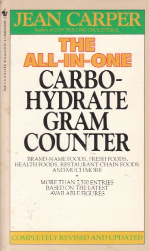 Stock image for All-In-One Carbohydrate Gram Counter, Th for sale by 2Vbooks