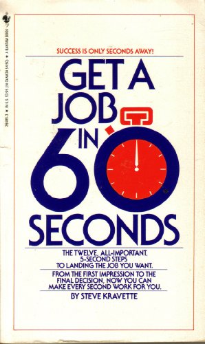 9780553264890: Get a Job in 60 Seconds