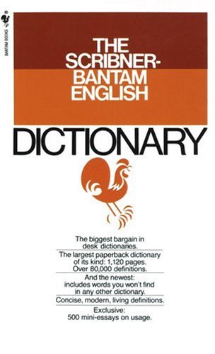 9780553264968: The Scribner-Bantam English Dictionary