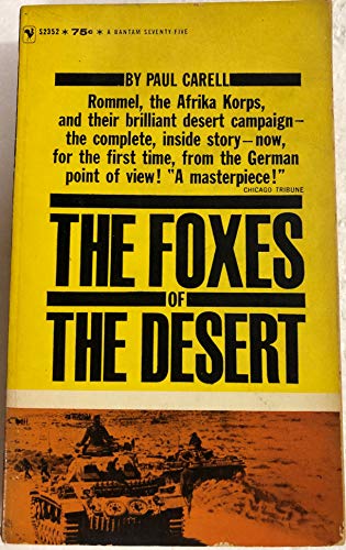 Beispielbild fr Foxes of the Desert zum Verkauf von Half Price Books Inc.