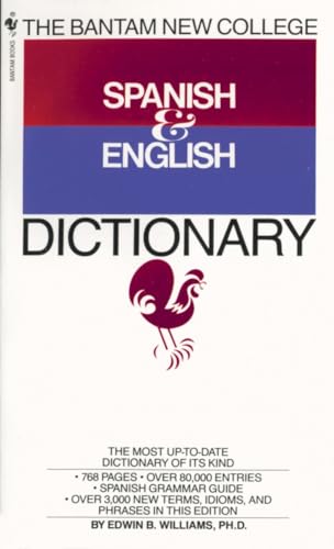 9780553267143: The Bantam New College Spanish & English Dictionary (Bantam New College Dictionary Series)