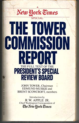 Beispielbild fr The Tower Commission Report zum Verkauf von Wonder Book