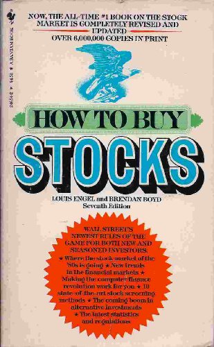 Stock image for How to Buy Stocks for sale by Better World Books