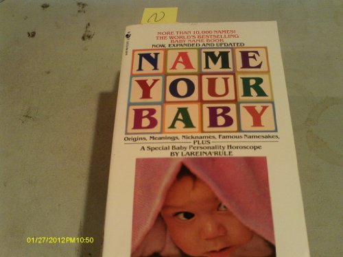 Beispielbild fr Name Your Baby zum Verkauf von Your Online Bookstore