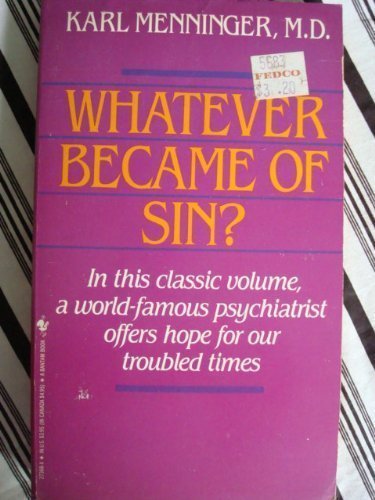 Stock image for Whatever Became/Sin? for sale by ThriftBooks-Atlanta