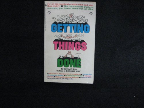 Beispielbild fr Getting Things Done zum Verkauf von Jenson Books Inc