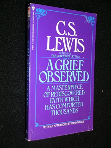 Stock image for A Grief Observed for sale by Keeper of the Page