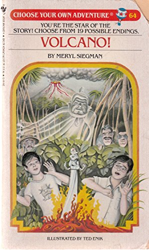 Imagen de archivo de Volcano (Choose Your Own Adventure, No 64) a la venta por Ergodebooks