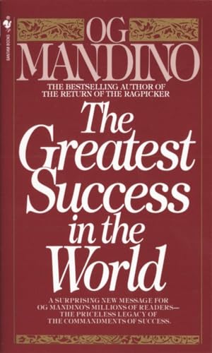 Beispielbild fr The Greatest Success in the World zum Verkauf von SecondSale