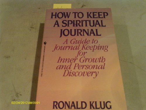 How to Keep a Spiritual Journal (9780553278620) by Klug, Ronald