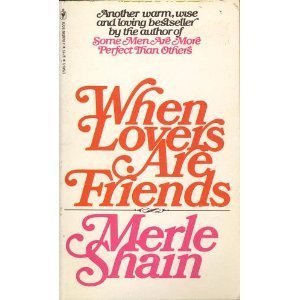 Beispielbild fr When Lovers Are Friends zum Verkauf von Better World Books