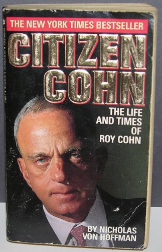 Imagen de archivo de Citizen Cohn a la venta por HPB-Emerald