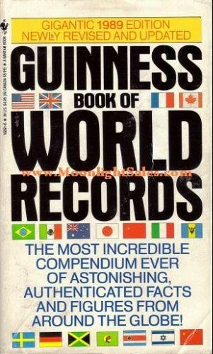Stock image for GUINNESS BOOK OF WORLD RECORDS, 1989 (Guinness World Records) for sale by Wonder Book