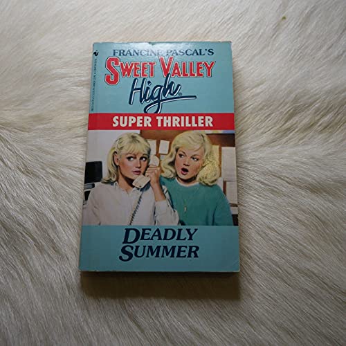 Beispielbild fr Deadly Summer zum Verkauf von Better World Books